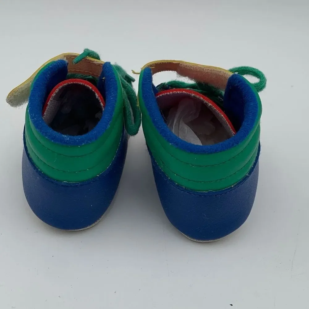 Vintage Gerber Baby Shoes Size 0 | Deadstock New in Package | Infant Newborn
